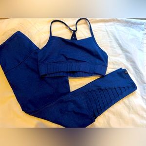 Dark Blue Onzie Yoga Set